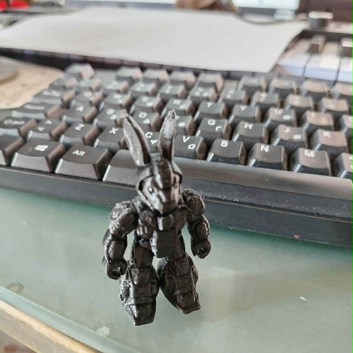 Beast Rabbit Figure new, printed