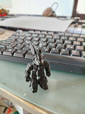 Beast Rabbit Figure new, printed