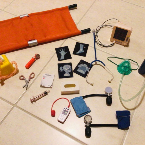 First Aid and Stretcher Our Generation toy set like new