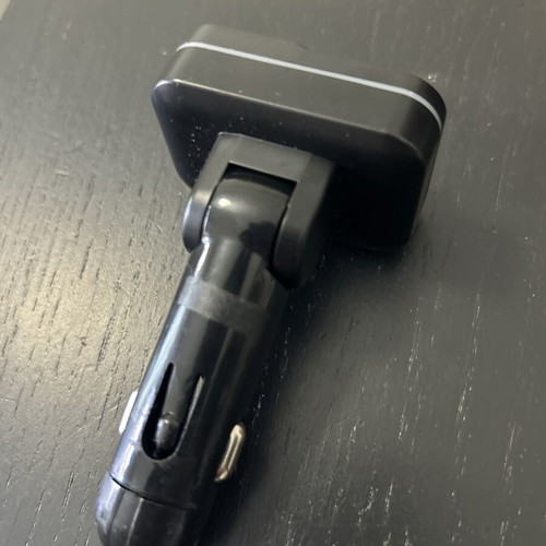 Bluetooth FM Transmitter Car Charger with USB and Type-C, like new