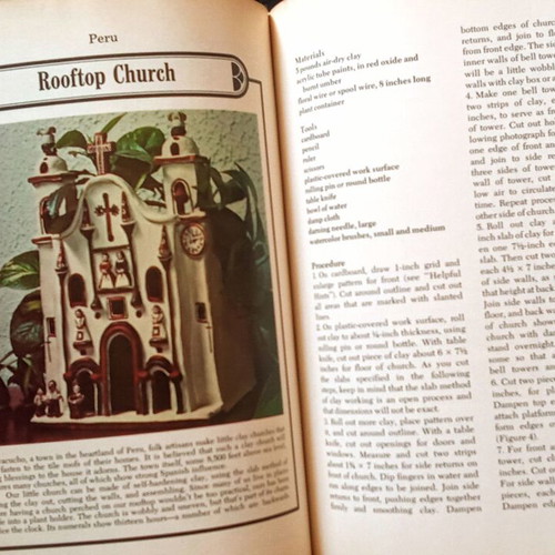 The Good Life vintage book and Crafts From Around the World book