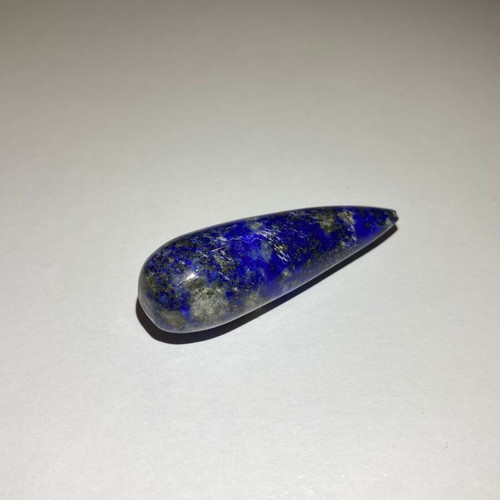 Lapis Lazuli polished natural drop-shaped set of 3