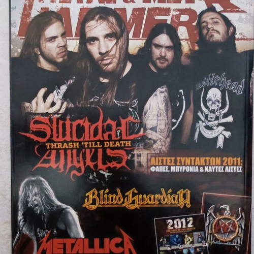 Metal Hammer & Heavy Metal magazine issue 325, January 2012