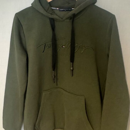 Sweatshirt almost like new, green, size S