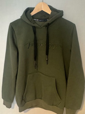 Sweatshirt almost like new, green, size S
