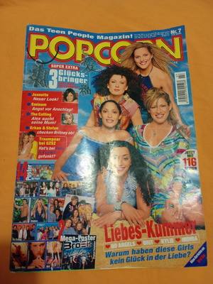 Popcorn German magazine used, July 2002 issue