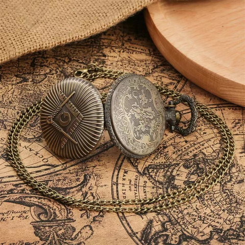 Masonic pocket watch new