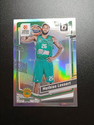 Lessort Silver Optic Panini Euroleague Card like new