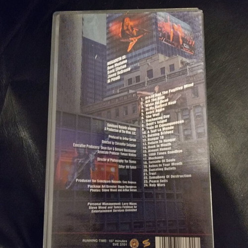 Megadeth Rude Awakening VHS used, excellent condition