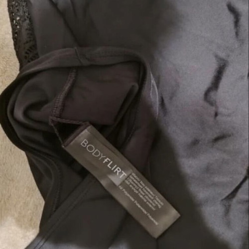 Bonprix black one-piece swimsuit new, size EUR 46