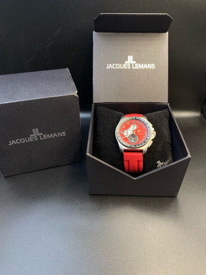 Ρολόι Jacques Lemans F1 Formula 1 Red Edition σαν καινούργιο