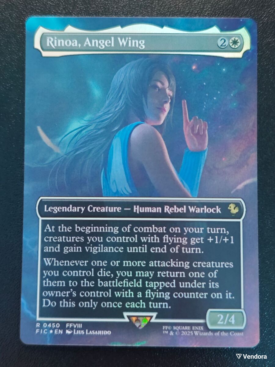 rinoa final fantasy mtg (Full Art) (August 2022) [Opus XIII Promo Cards] Presenting FINAL FANTASY card sleeves Rinoa is here!!!  one
