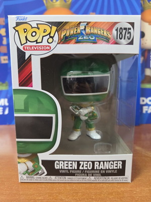 Funko Pop Television #1875 Power Rangers Zeo Green Zeo Ranger νέα фигура