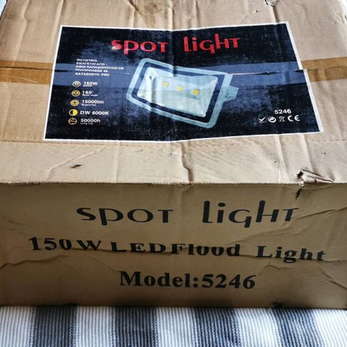 Προβολέας LED Spot Light 150W καινούργιο, υψηλή φωτεινότητα 15000lm 6000K