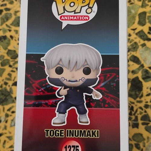 Funko Pop Animation Toge Inumaki 1375 Chase new with 2 dents