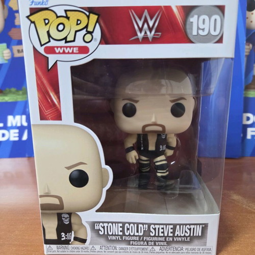 Funko Pop WWE #190 Stone Cold Steve Austin new figure
