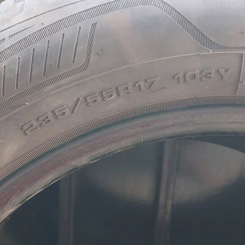 Goodyear Vector 4Seasons tires used 235/55R17 for SUV