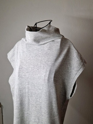 Asymmetrical Casual Dress like new, gray, Hype