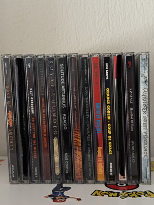 Συλλογή CD metal μουσικής σαν καινούργια, 13 αυθεντικά κομμάτια