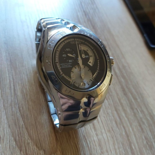 Seiko watch like new titanium