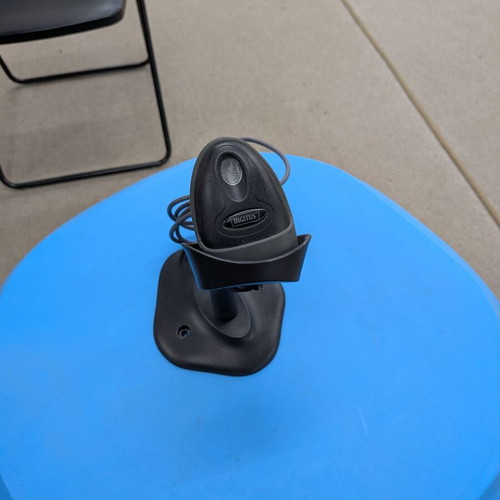 Digitus DA-81002 2D Barcode Scanner with Base used, USB Wired