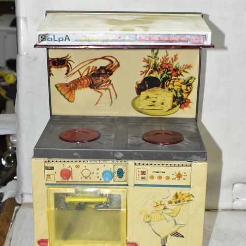 SoLpA Absorder vintage children's kitchen used, retro 60s toy