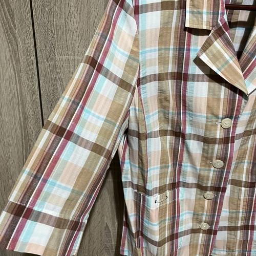 Vintage checked shirt, long sleeve, multicolor