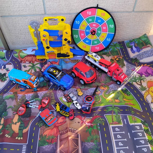 Large Kids Toys Bundle with Tonka Tower and Interactive Vehicles