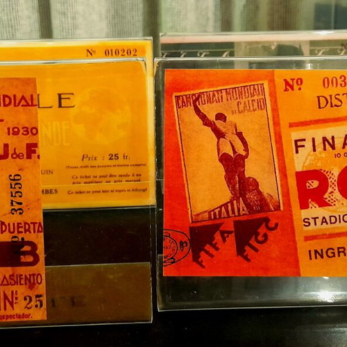Mundial 1930, '34, '38 Official Replica Tickets New