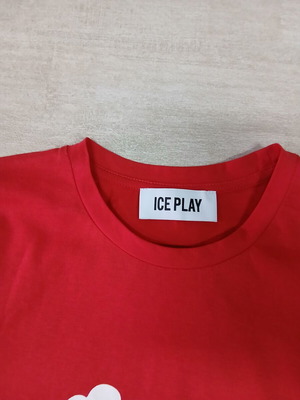 Ice Play women's t-shirt new, red, size M