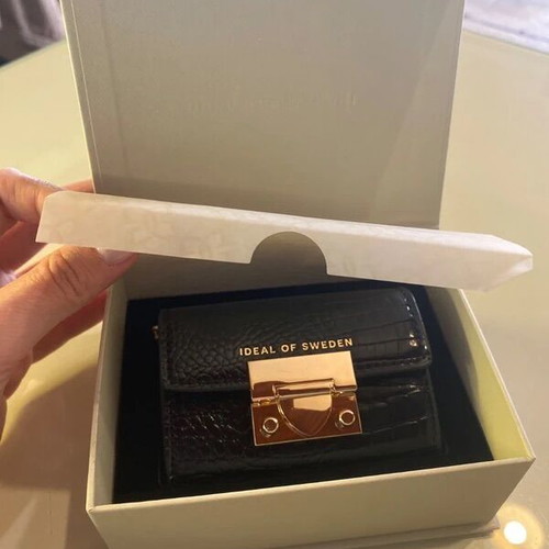 iDeal Of Sweden Mini Bag Black Croco New with Box