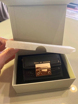 iDeal Of Sweden Mini Bag Black Croco New with Box