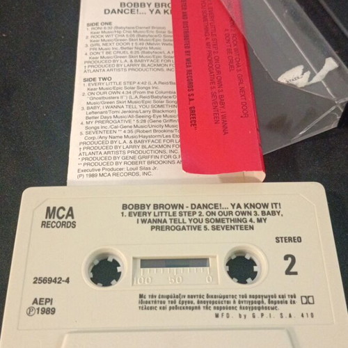 Bobby Brown Dance! ...Ya Know It! cassette tape like new, hip-hop