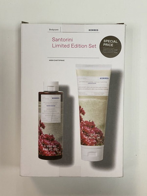 Korres Santorini Limited Edition Shower Gel 250ml & Body Butter 235ml