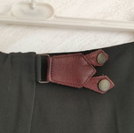 Raxevsky pants wide XXL used, repaired, black