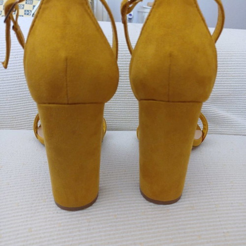 Sandal new size 38 yellow