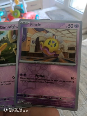 Pokemon Flittle (PAR 080) holo rare like new
