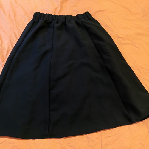 LC Waikiki women's midi black skirt size L like new