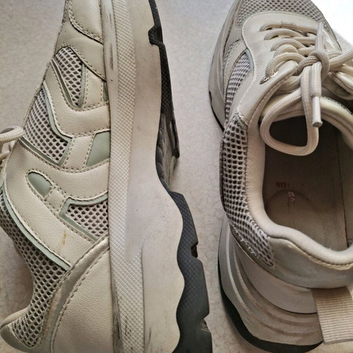 S.Oliver sneakers women's used, size 39, beige/white