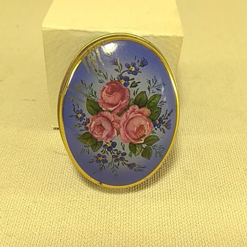 Vintage metal tin box used by The Chambers Candy Company