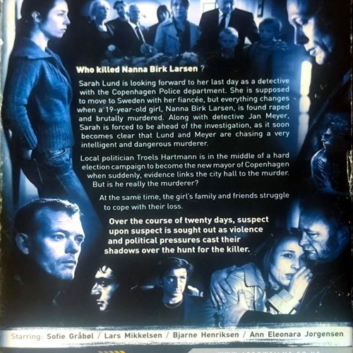 The Killing πλήρης πρώτη σεζόν DVD