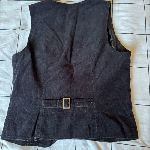 Vero Moda Black Velvet Vest Like New, Size M 38