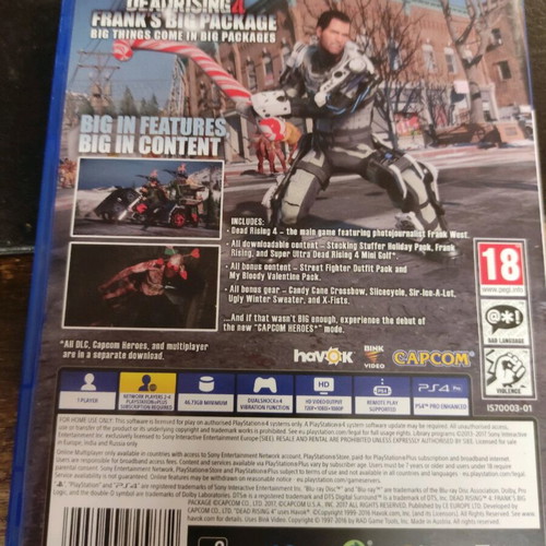 Dead Rising 4 PS4 used video game