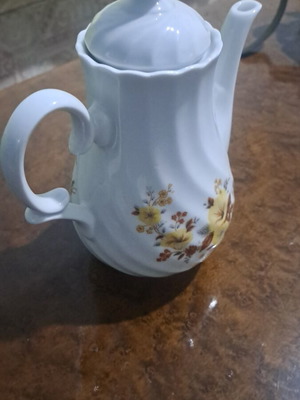 Porcelain teapot