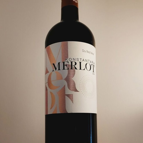 Konstantara Merlot 2024 new organic wine