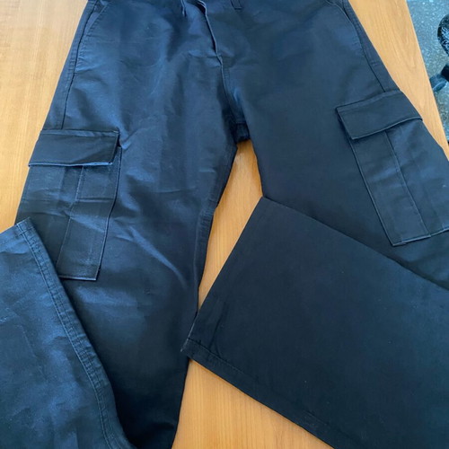 Men's cargo pants size M black like new