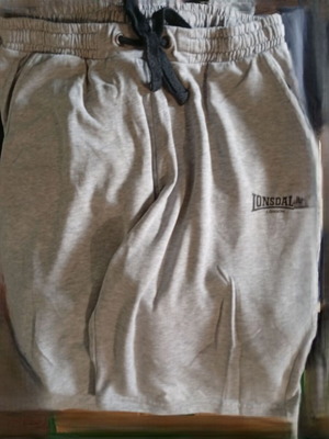 Lonsdale London men's bermuda shorts used, size L, gray