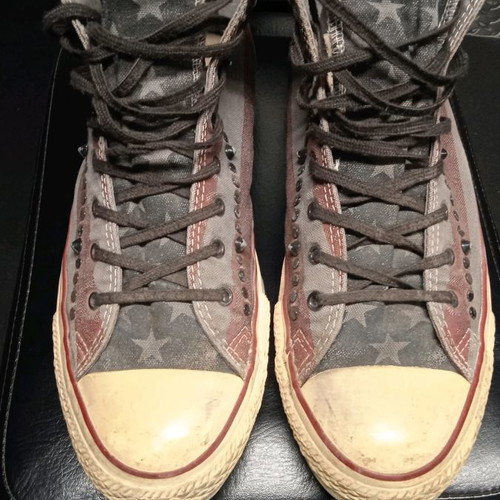 Converse All Star vintage American flag γκρι 44 σε άριστη κατάσταση