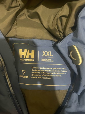 Helly Hansen Tofino mens jacket like new, blue, XXL