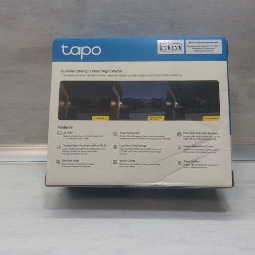 TP-Link Tapo C120 2K QHD Indoor/Outdoor Smart Security Camera